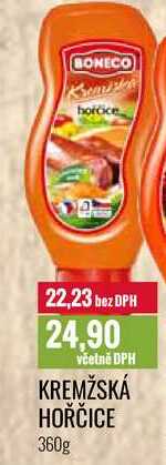 KREMŽSKÁ HOŘČICE 360g 