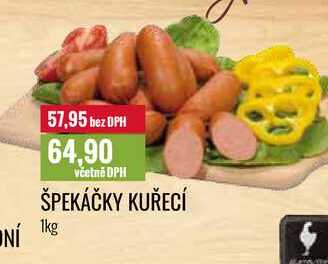 ŠPEKÁČKY KUŘECÍ 1kg