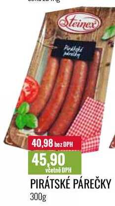 PIRÁTSKÉ PÁREČKY 300g 