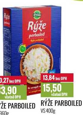 RÝŽE PARBOILED VS 400g 