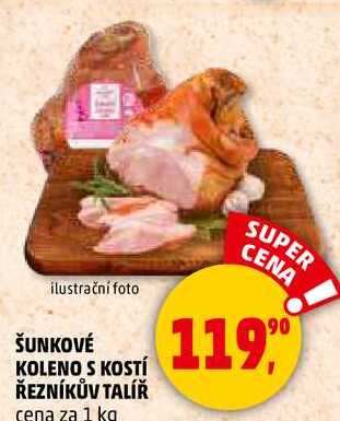 ŠUNKOVÉ KOLENO S KOSTÍ ŘEZNÍKŮV TALÍŘ, 1 kg