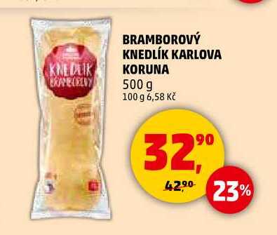 BRAMBOROVÝ KNEDLÍK KARLOVA KORUNA, 500 g 