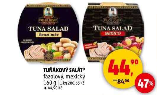 Kaiser Franz Josef tuňákový salat mexický, 160 g