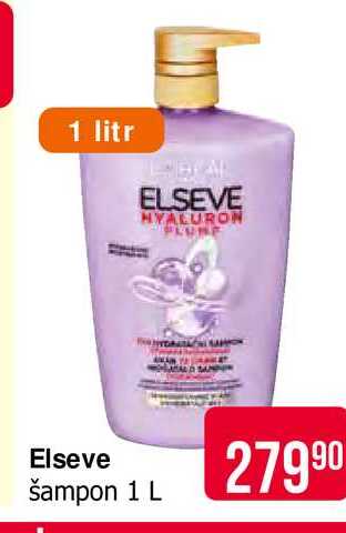 L'Oréal Paris Elseve šampon 1l, vybrané druhy