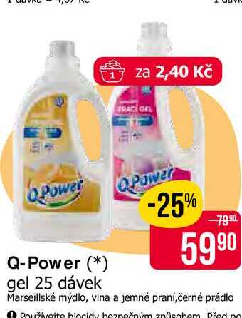 Q-Power Marseillské mýdlo