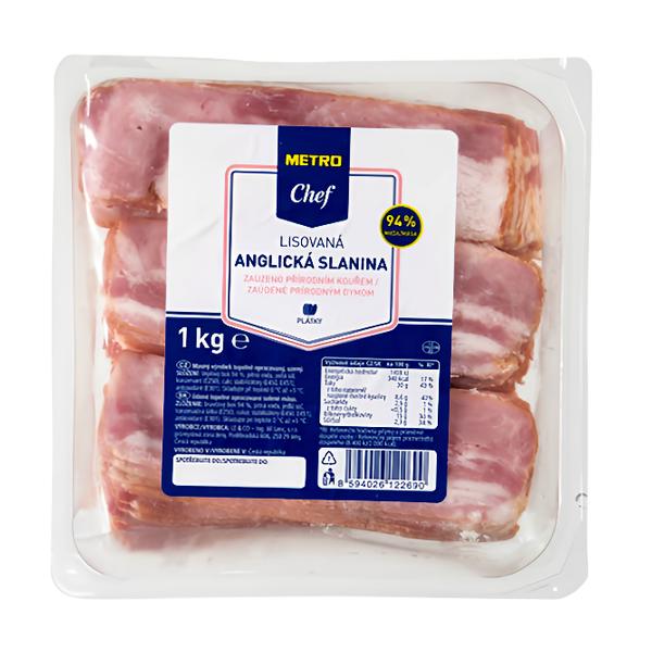 Metro Chef Anglická slanina lisovaná plátky