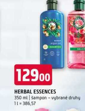 HERBAL ESSENCES 350 ml šampon vybrané druhy