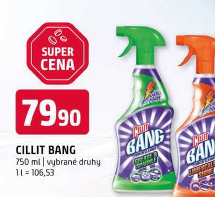 CILLIT BANG 750 ml vybrané druhy 