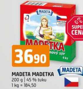 MADETA MADETKA 200 g 45% tuku