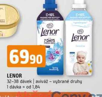  LENOR 32-38 dávek aviváž vybrané druhy 