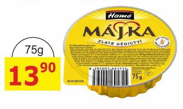 Hamé Májka 75g