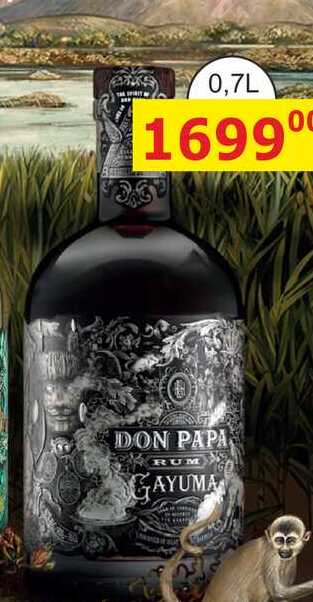 Don Papa Gayuma 0,7l 40% 