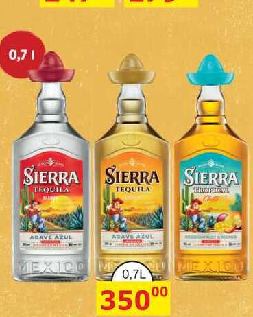 SIERRA TEQUILA 0,7L 