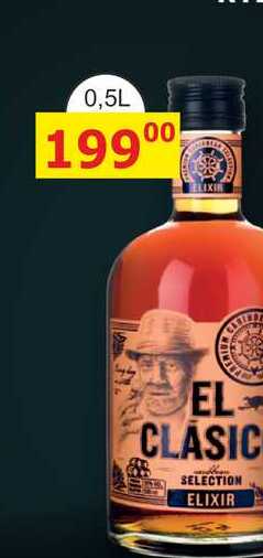 El Clásico Elixír 0,5l 30%