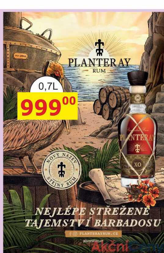 PLANTERAY RUM 0,7L 