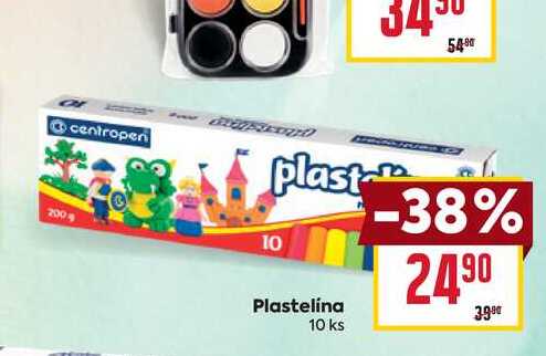 Plastelína 10 ks