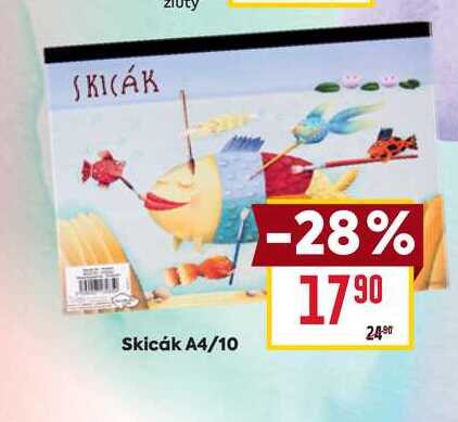 Skicák A4/10