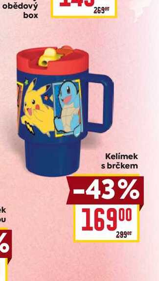 Kelímek s brčkem 