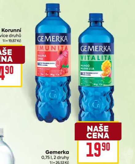 Gemerka 0,75l