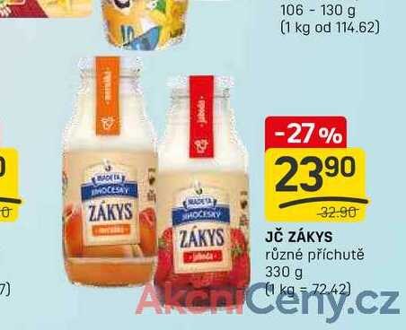 JČ ZÁKYS různé příchutě 330 g