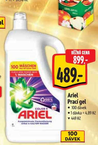   Ariel Prací gel  100 dávek  