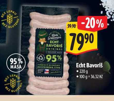  Echt Bavoriš  220 g 