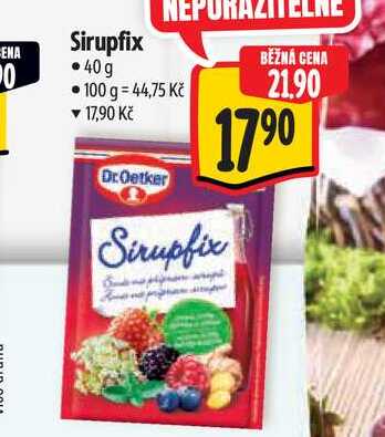 Sirupfix 40g