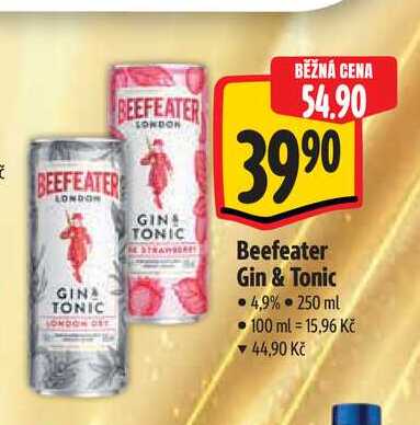 Beefeater Gin & Tonic 250 ml