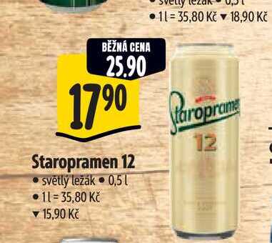  Staropramen 12 0,5 l