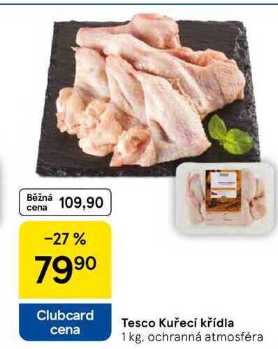 Tesco Kuřecí křídla, 1 kg 