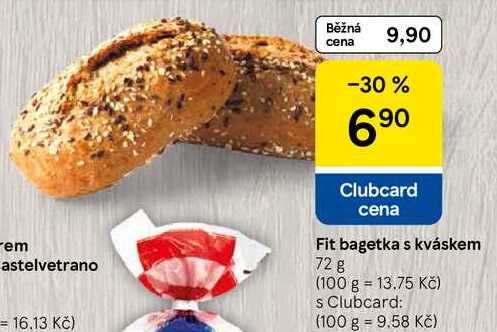 Fit bagetka s kváskem, 72 g