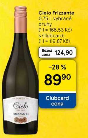 Cielo Frizzante, 0,75 l