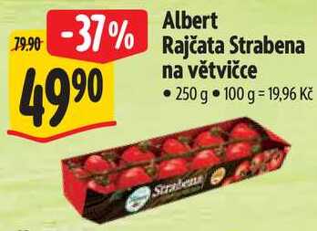 Albert Rajčata Strabena na větvičce, 250 g 