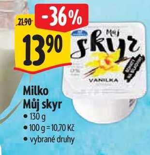  Milko Můj skyr 130 g 