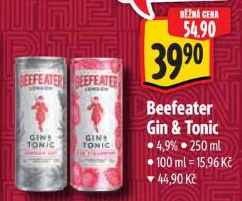 Beefeater Gin & Tonic, 250 ml