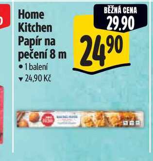 Home Kitchen Papír na pečení 8 m  