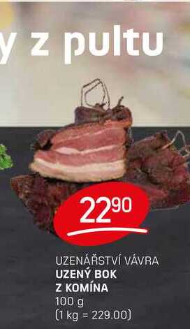 UZENÝ BOK Z KOMÍNA 100 g