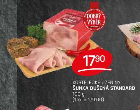 ŠUNKA DUŠENÁ STANDARD 100 g 