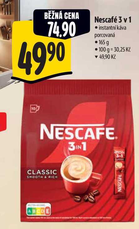   Nescafé 3 v 1  165g