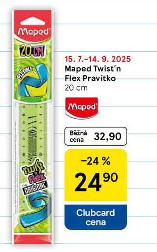 Maped Twist'n Flex Pravítko, 20 cm 