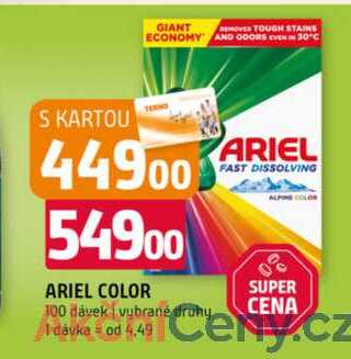 Ariel Color prací prostředek na barevné prádlo 