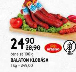 Balaton klobása 100g