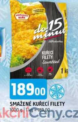 SMAŽENÉ KUŘECÍ FILETY 1kg 
