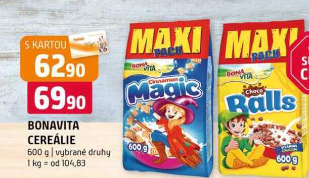 BONA VITA 600 g vybrané druhy 