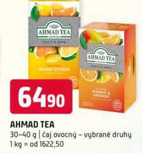 AHMAD TEA 30-40 g čaj ovocný vybrané druhy 