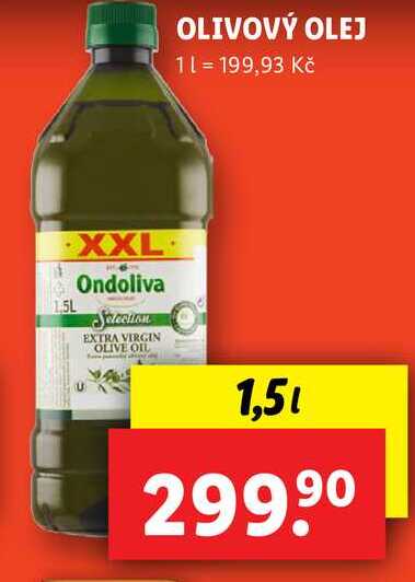 OLIVOVÝ OLEJ, 1,5 l