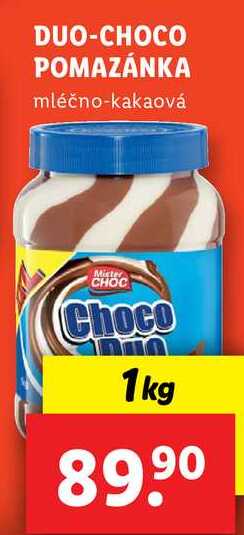DUO-CHOCO POMAZÁNKA, 1 kg