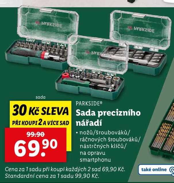 Sada precizního nářadí 