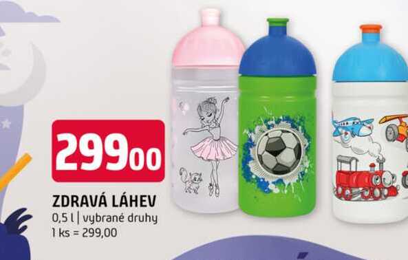 ZDRAVÁ LÁHEV 0,5l vybrané druhy 