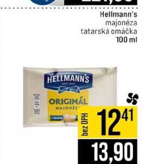 Hellmann's majonéza tatarská omáčka 100 ml 